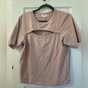 Evereve cutout tee